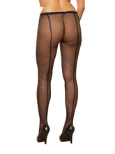 Dream Girl Fishnet Womens Pantyhose Black Fishnet and Thigh Highs